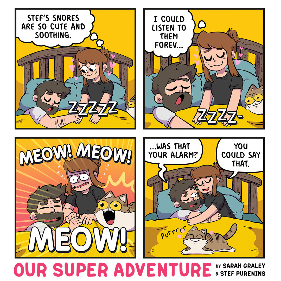 Snoring Cutie! (September 12th, 2022) – Our Super Adventure